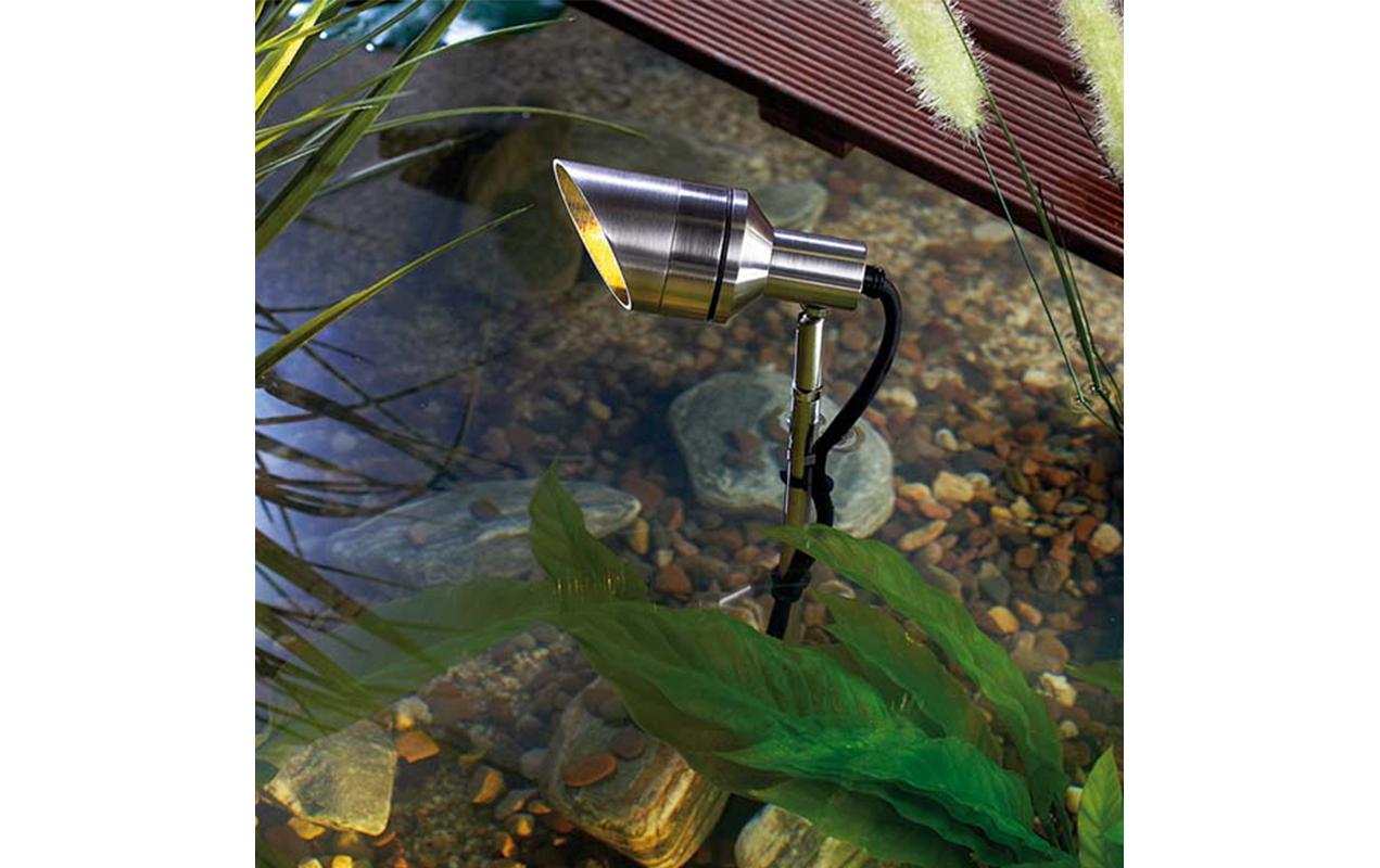 Strahler LED Lux-Max mit Blendschutz, 4.5W<br>Schöne Beleuchtung für den Teich