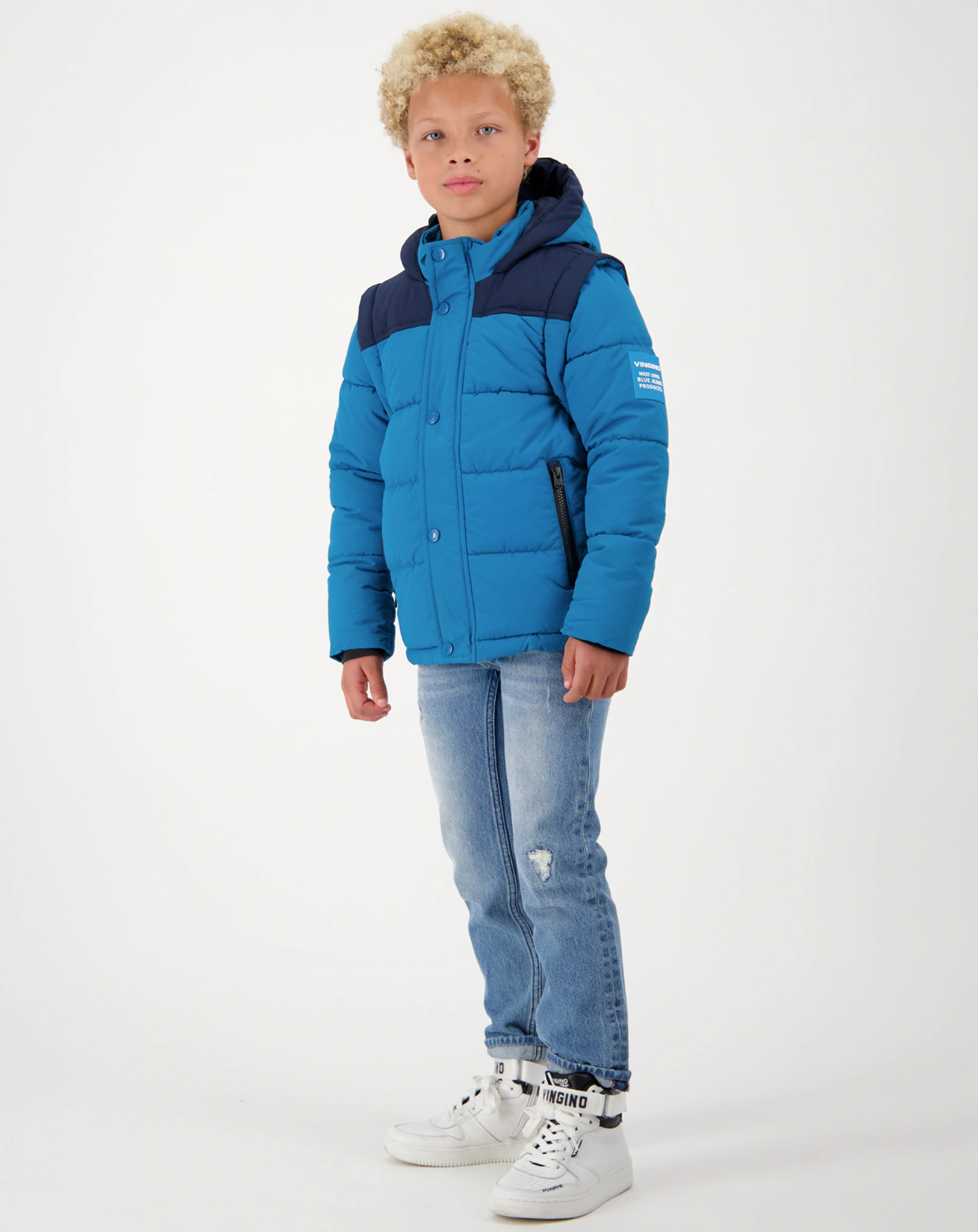 Steppjacke TANIRO in vik blue