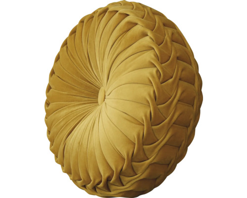 Decoratief kussen Come Over geel Ø 40 cm