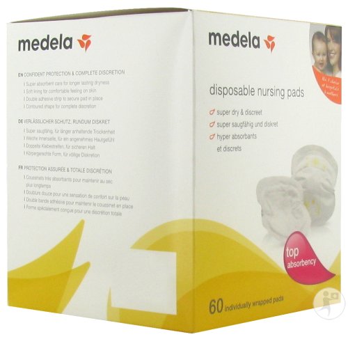 Medela Coussinets D’Allaitement Ultra-Respirants 60 Pièces