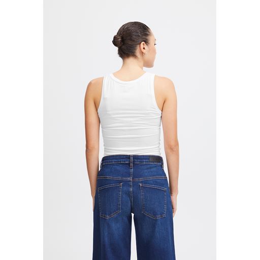 Ichi Jersey Top, White, S