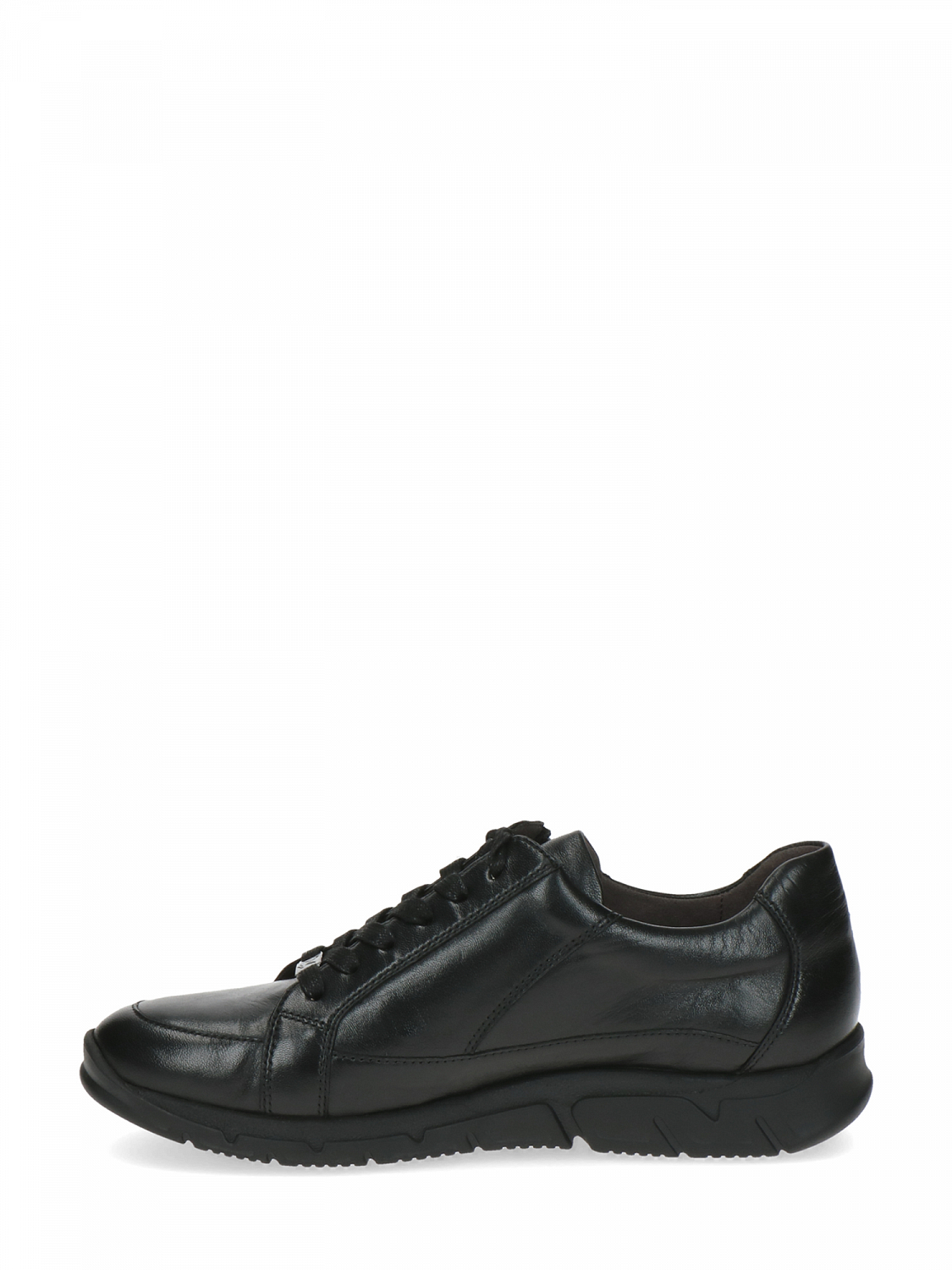 Caprice Leather Soft Zip Sneakers