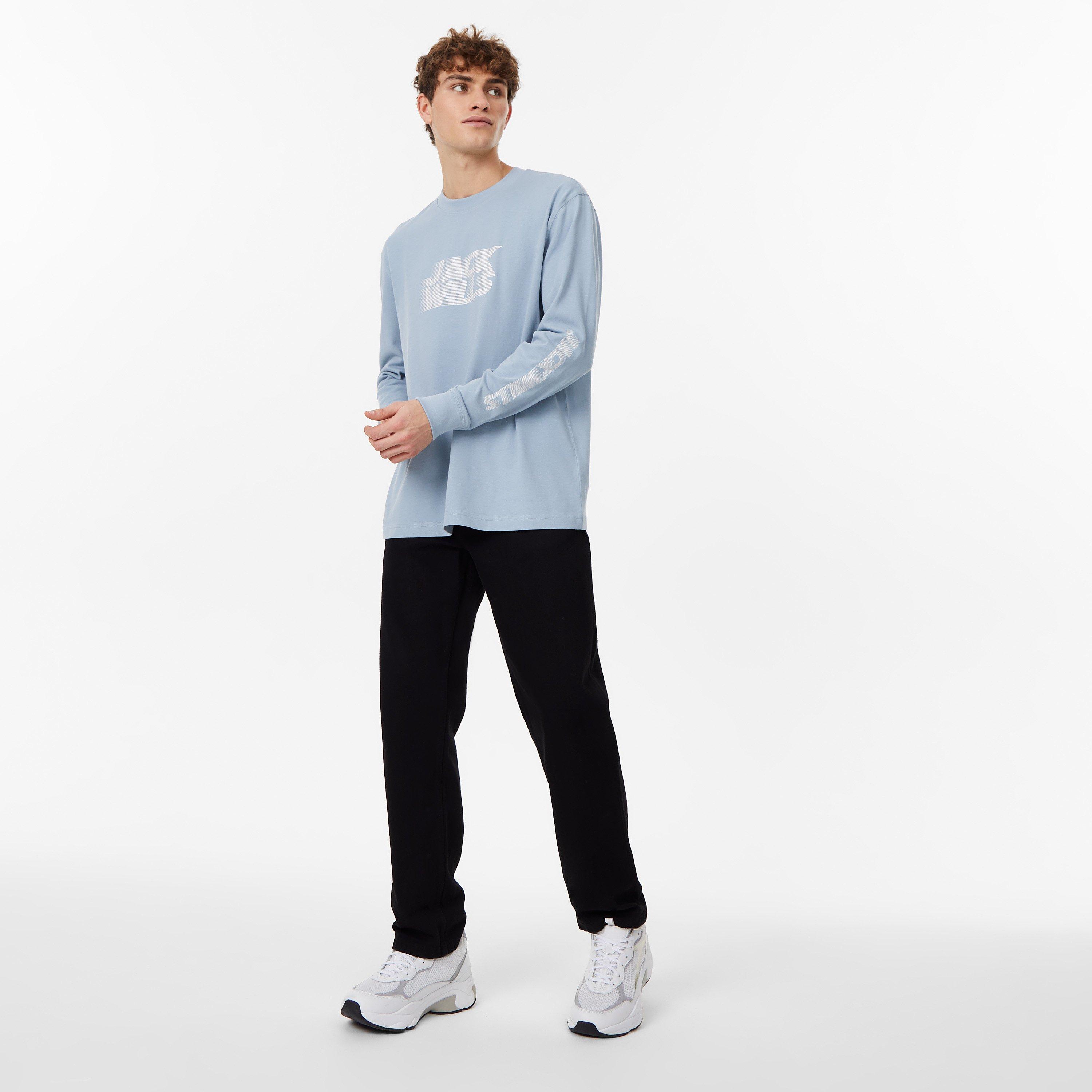 Jack Wills JW Long Sleeve Graphic T Shirt