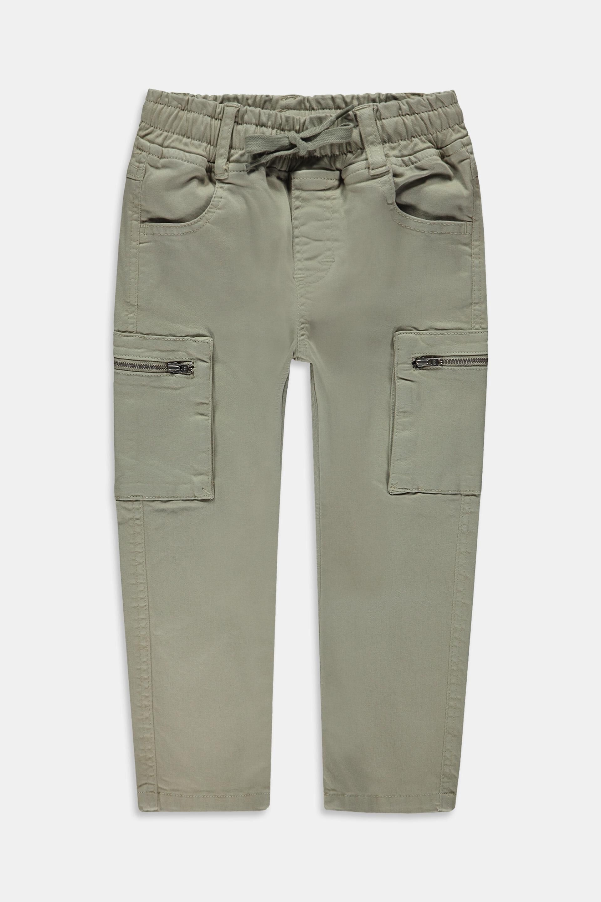 Pants woven
