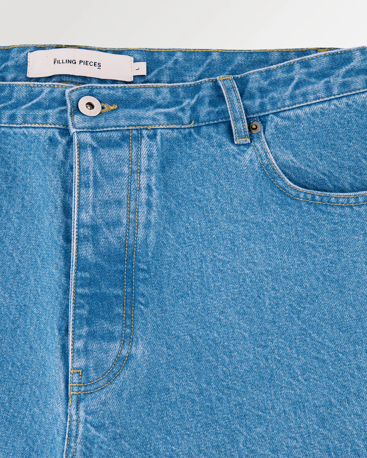 Denim Pants Washed Indigo
