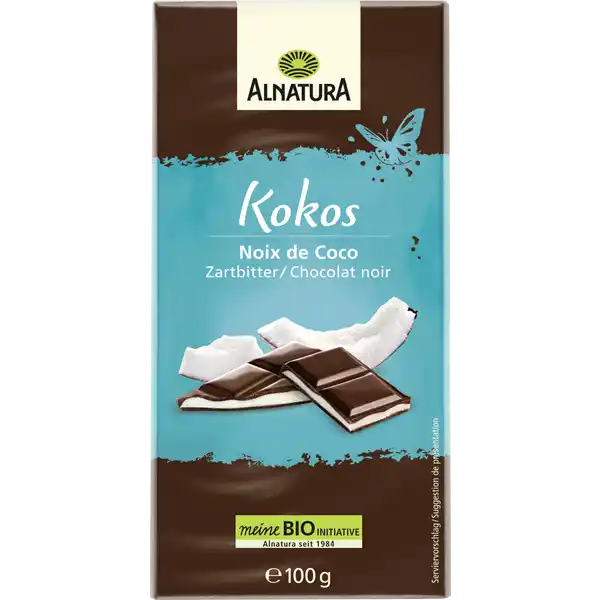 Bio Kokos Zartbitter Schokolade