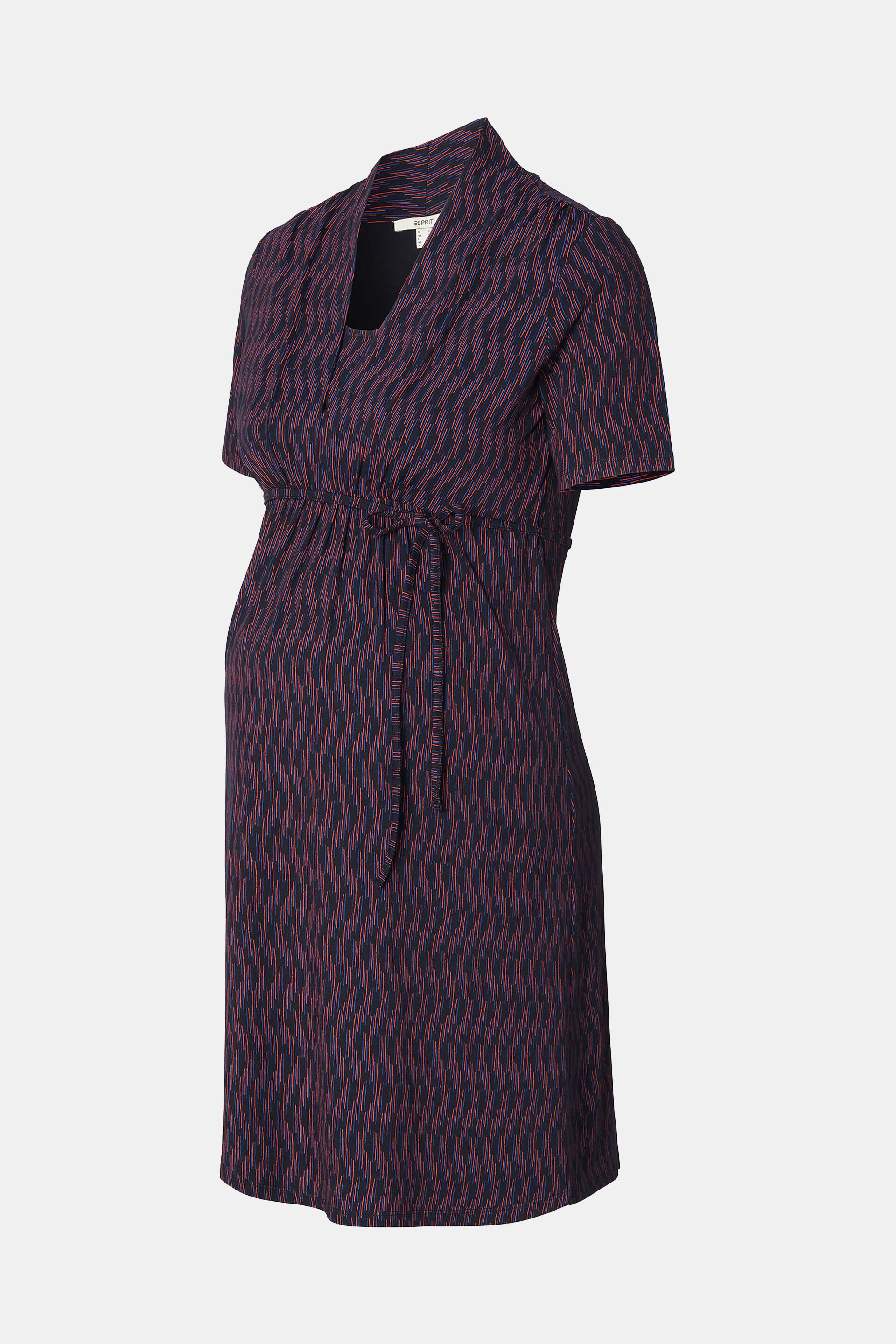 Robe en jersey à motif et fonction d’allaitement