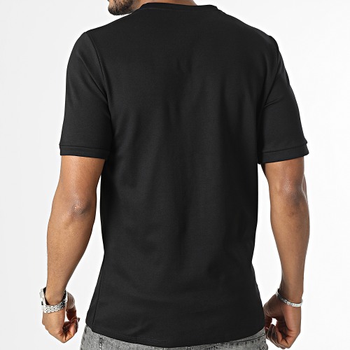 Tee Shirt A Poche Noir Vert Kaki