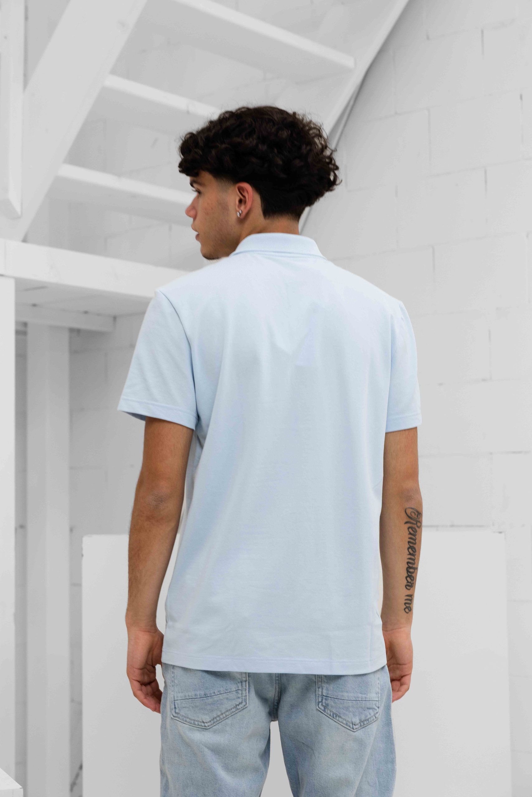 Lacoste Polo Heren Lichtblauw