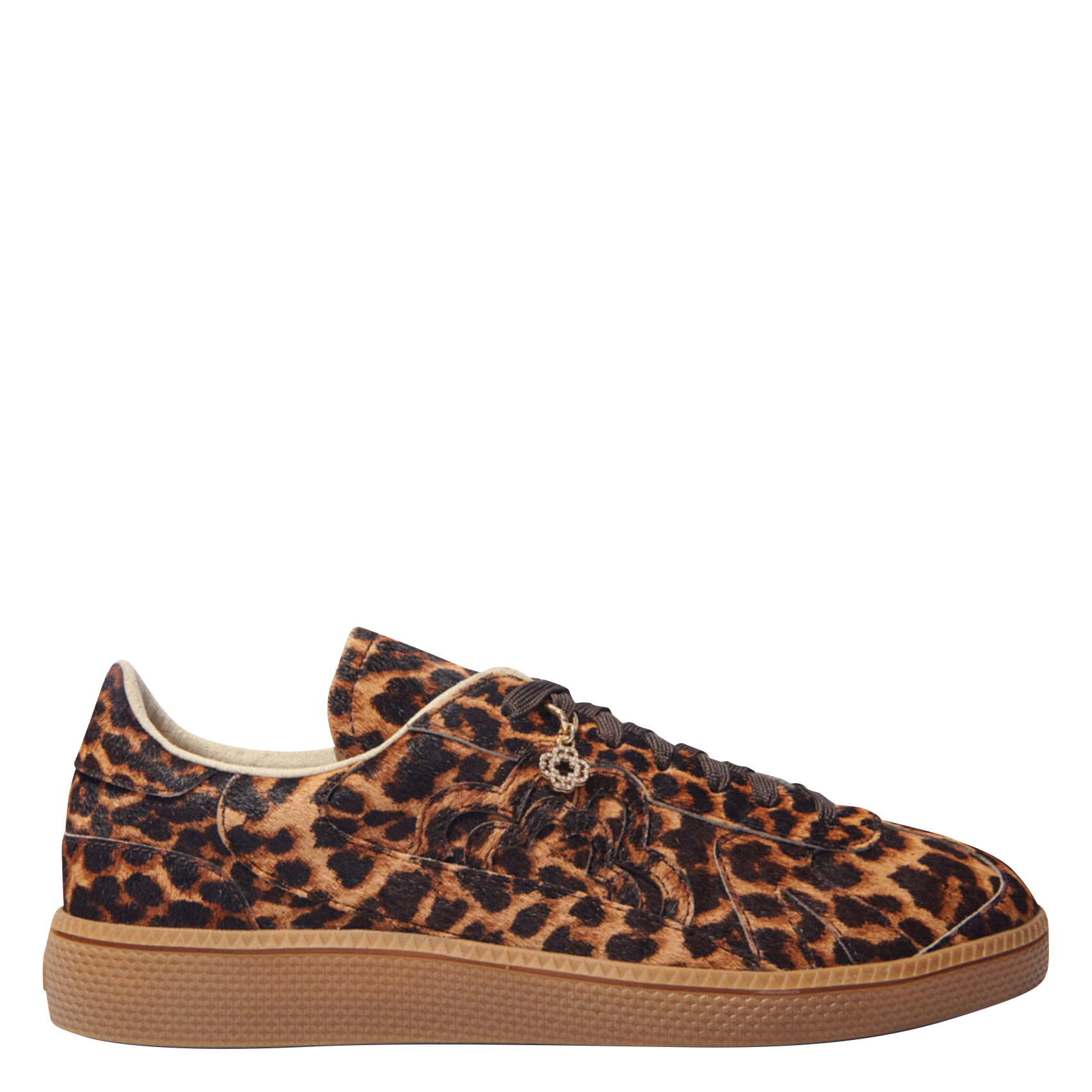 Baskets basses en cuir | Multicolore