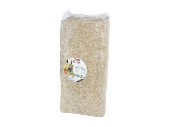 Paille naturelle pour litière 240 litres Lot de 3