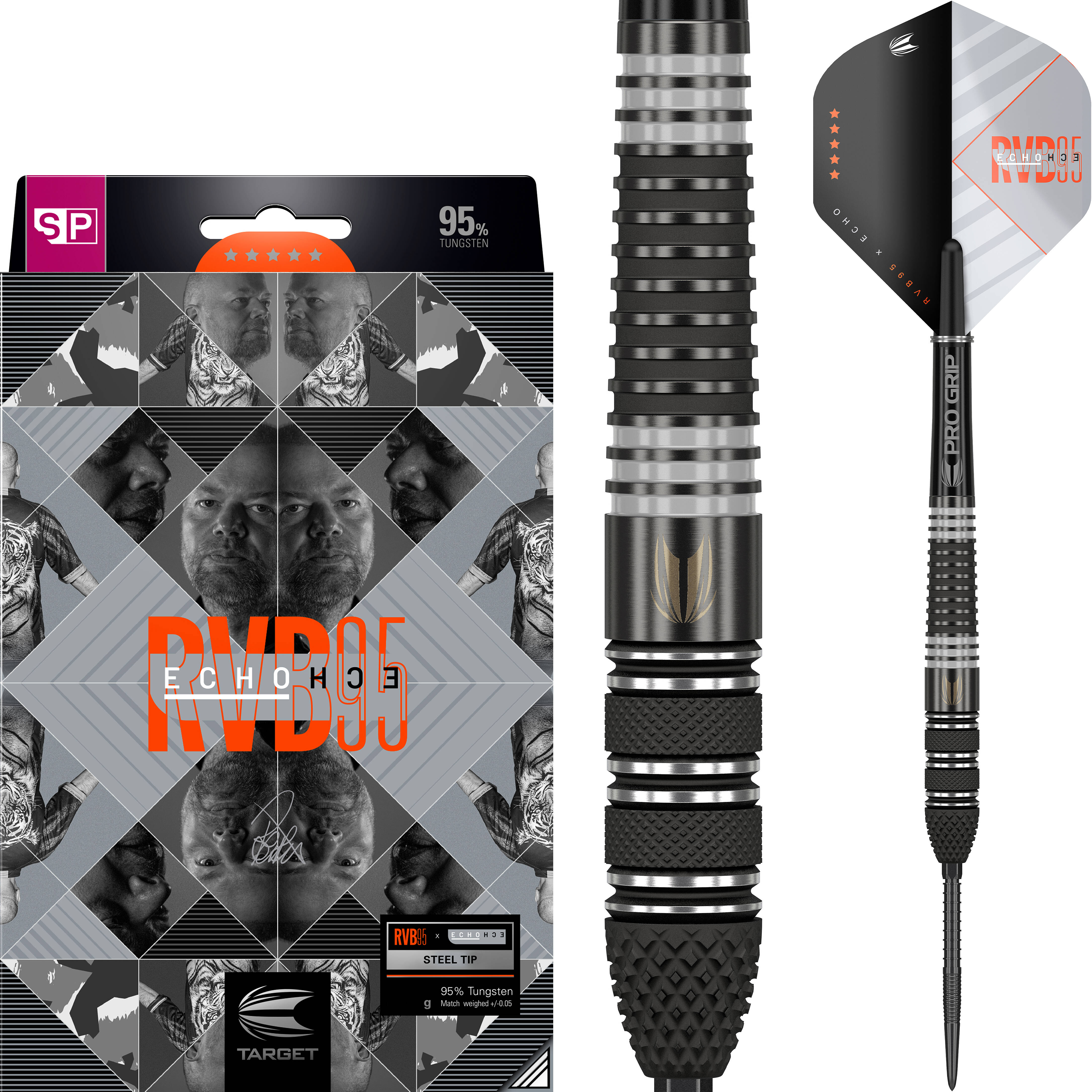Target - Swiss Point - Raymond van Barneveld 95% x Echo - Steeldart
