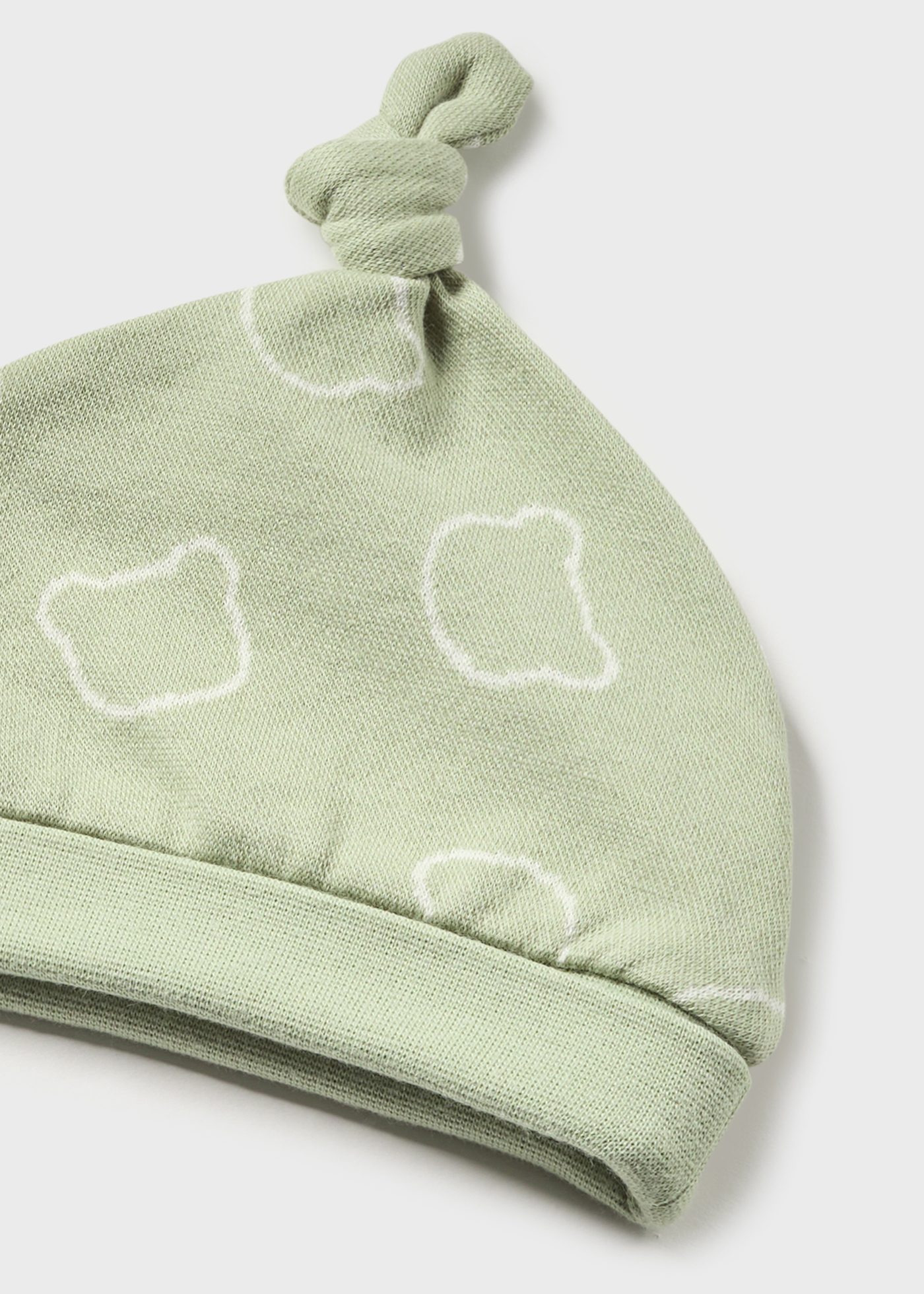 Macacão Better Cotton para recém-nascido com gorro