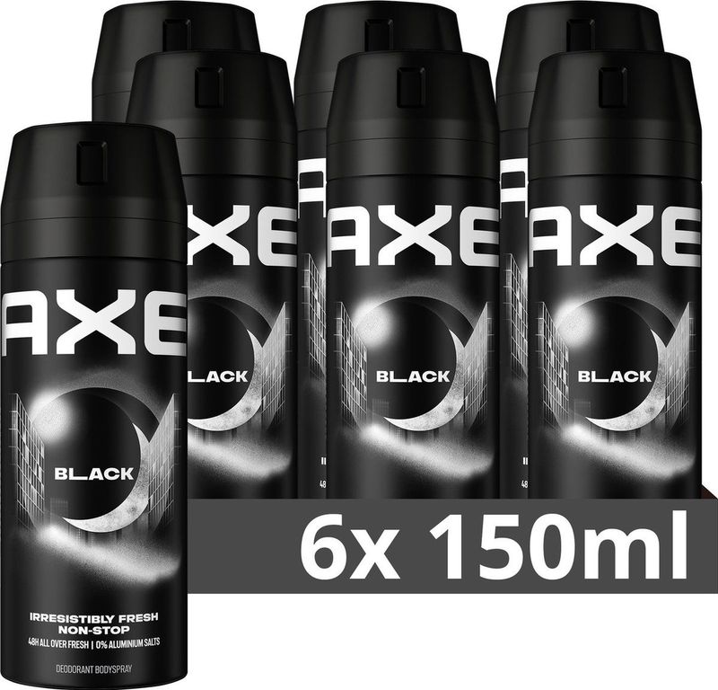 AXE - Black - Deodorant Bodyspray - 150ml - Aluminium