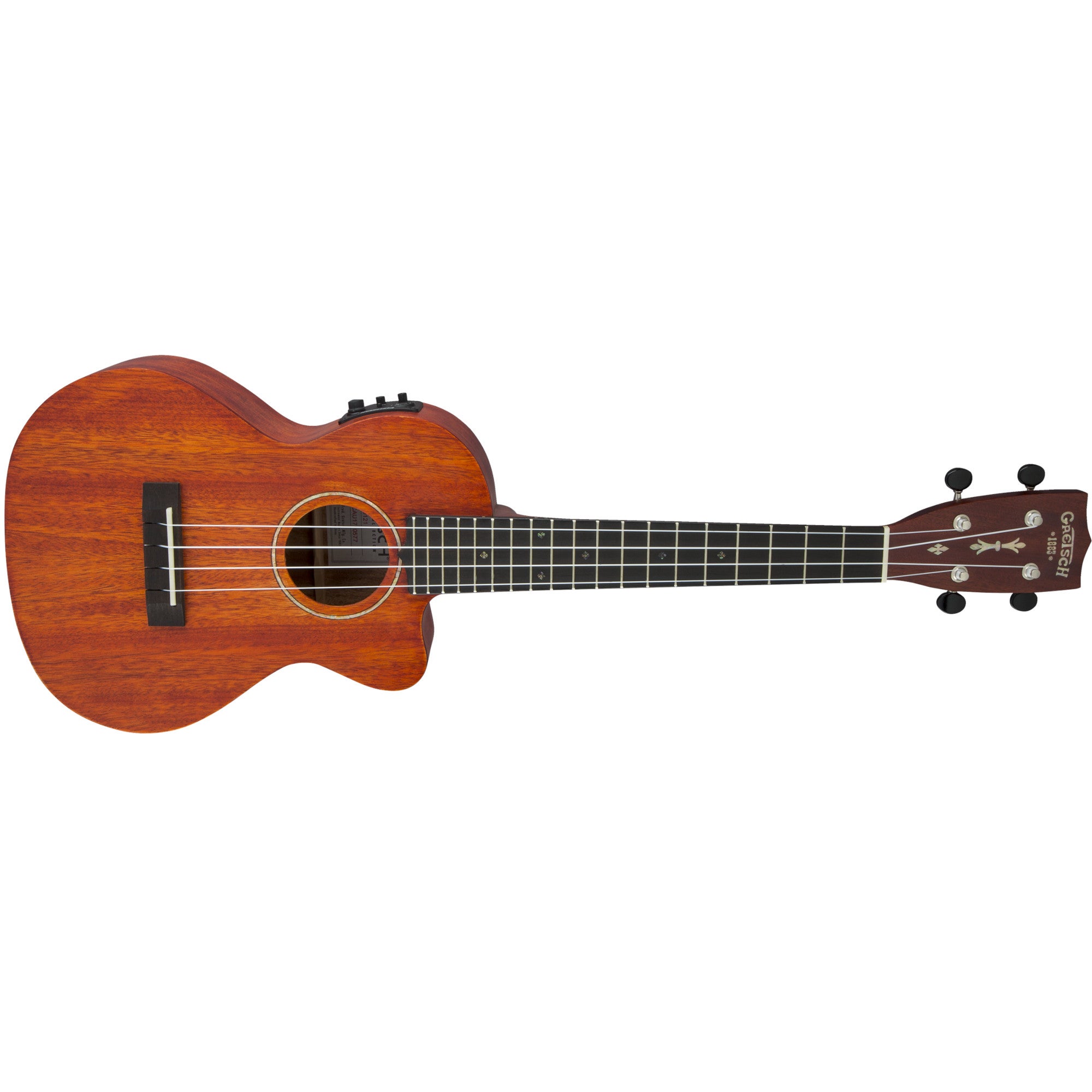 Gretsch G9121 A.C.E. Tenor Ukulele elektrisch-akoestische tenor ukelele met gigbag
