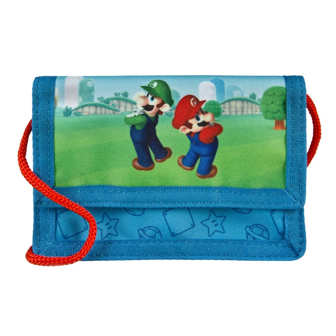 Super Mario - Brustbeutel - blau