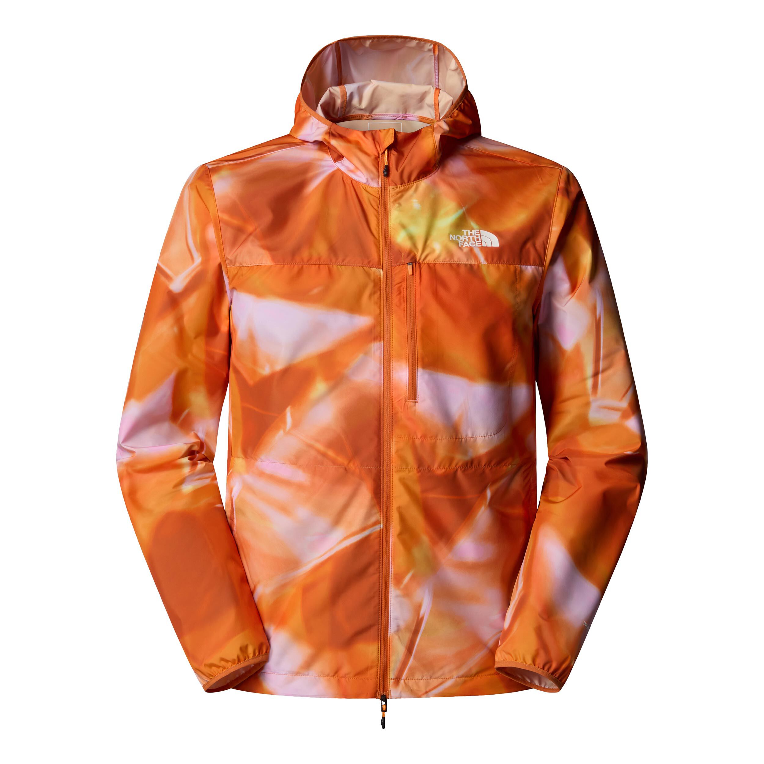 The North Face Higher Run Wind Jacket Veste Running Hommes - Orange