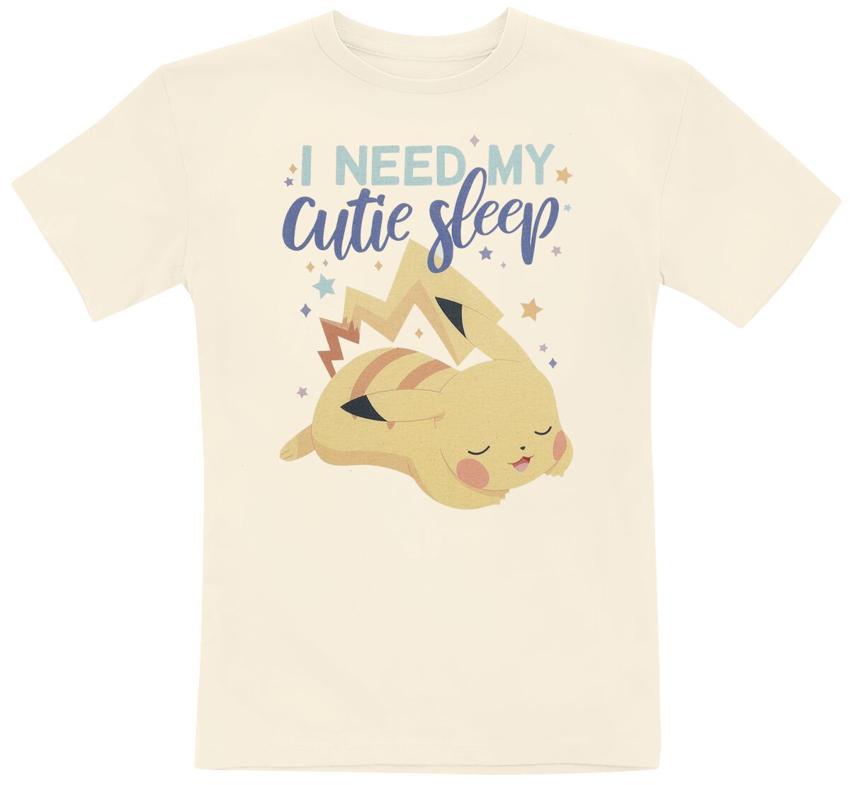 Enfants - Pikachu - I Need My Cutie Sleep | Pokémon T-shirt