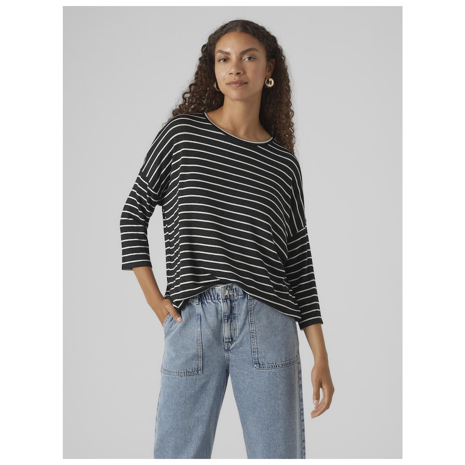 Vero Moda VMBRIANNA 3/4 PULLOVER BOO REP