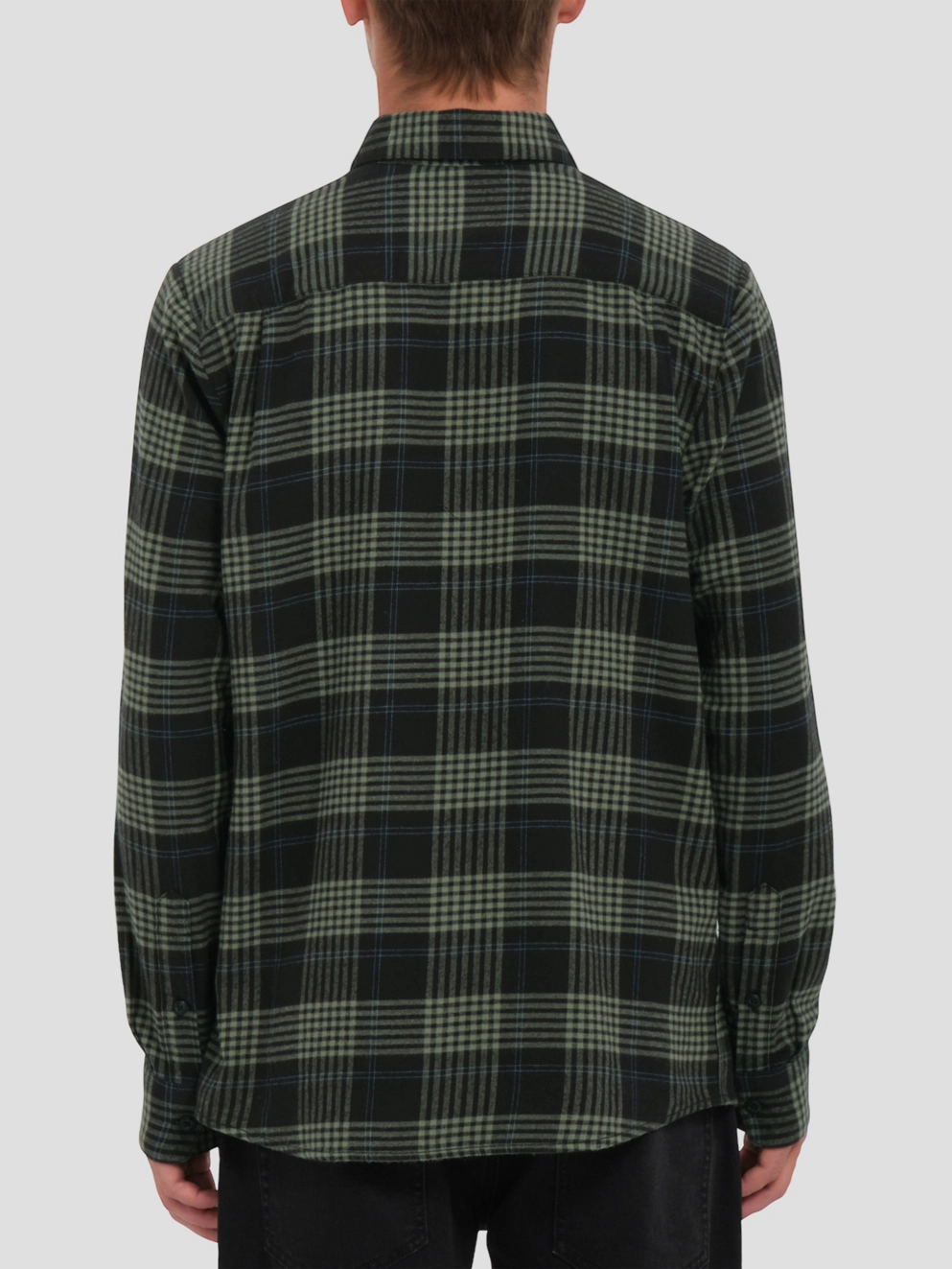 Volcom Caden Plaid Shirt black