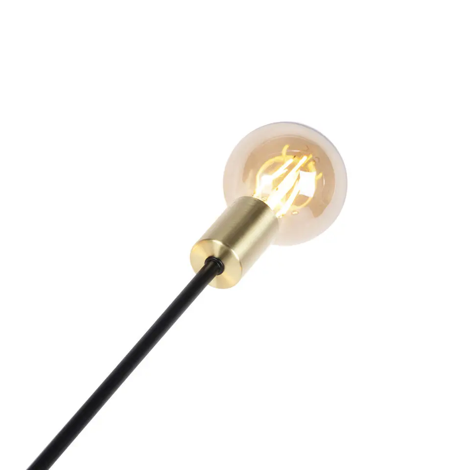 Qazqa hanglampen sydney goudkleurig e27