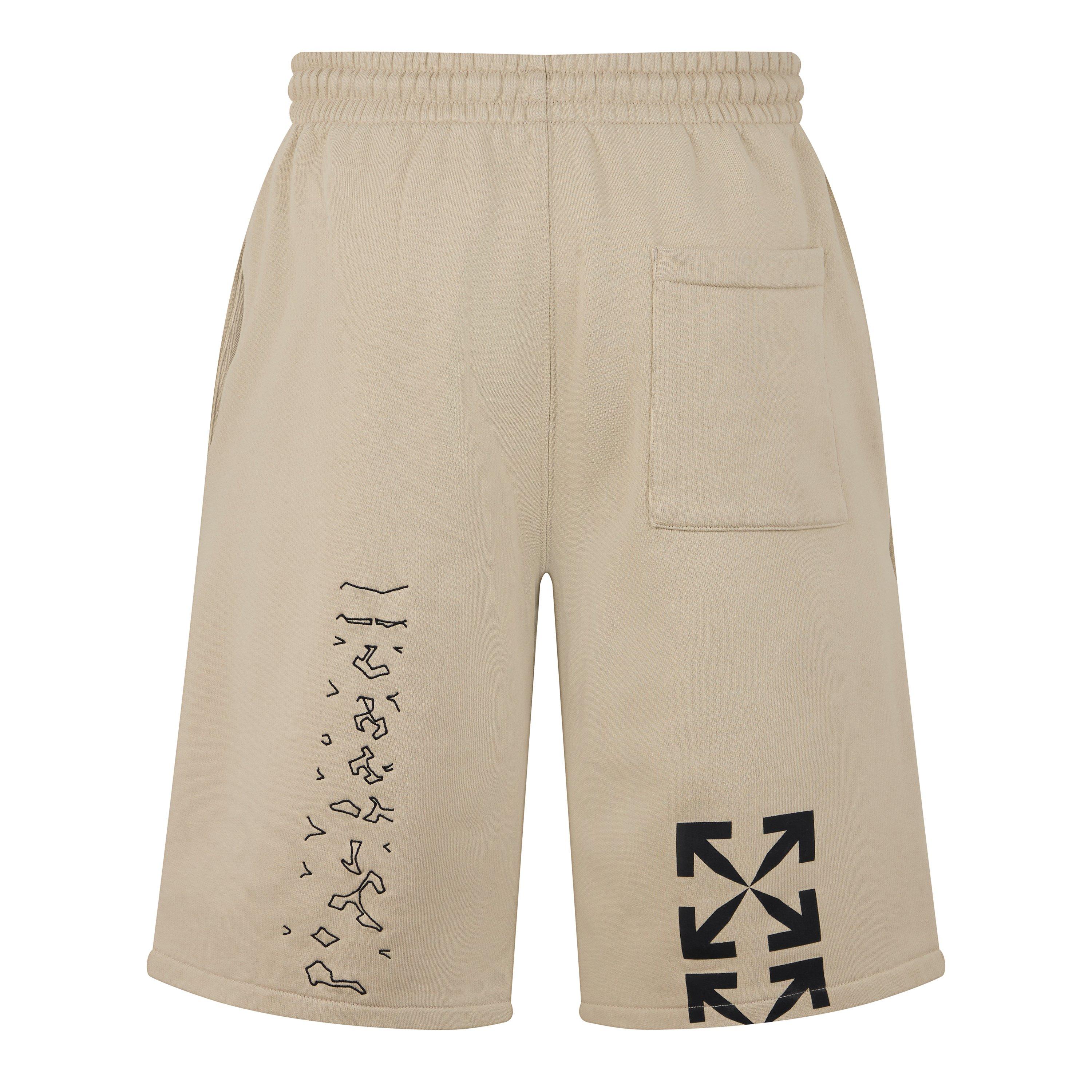 Off White Figure Of Speech Sweatshorts
