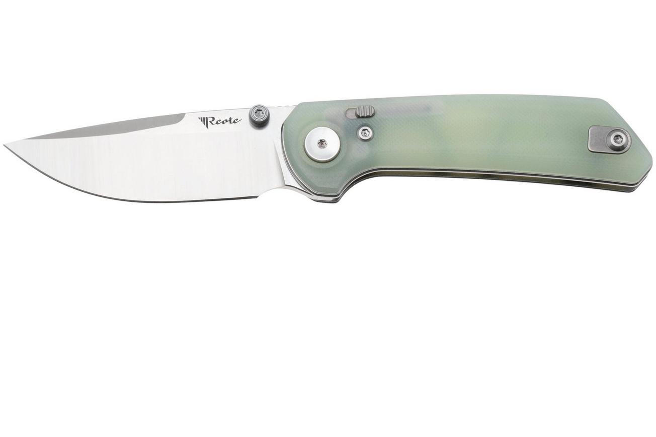 Reate PL-XT Stonewashed Nitro-V, Jade G10, zakmes