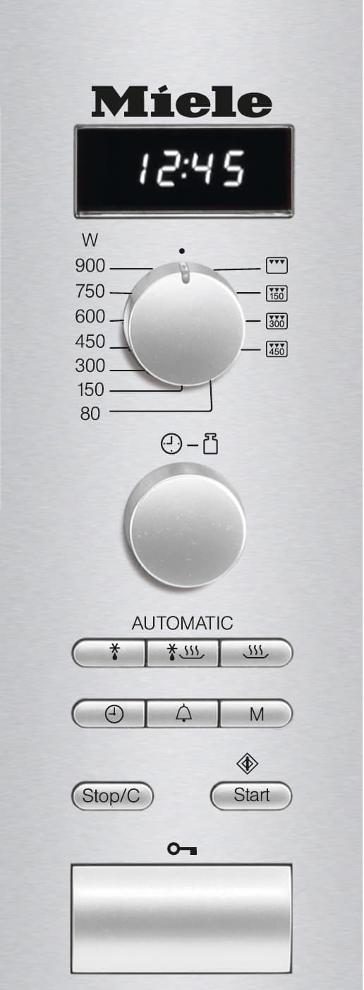 Miele Mikrobølgeovn M 6012 SC (rustfrit stål)