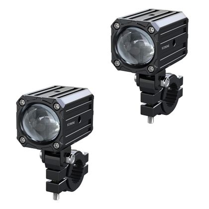 Feux Sifam Additionnels 2x25w longue portée à commande sans fil Universel - Noir