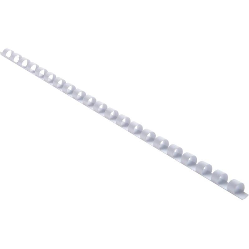 Boite 25 reliures spirales plastique 8mm