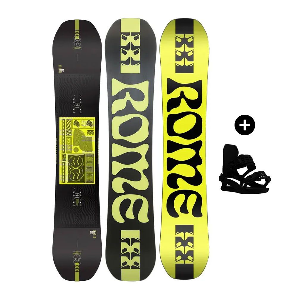 Rome MECHANIC - Pack snowboard freestyle Homme