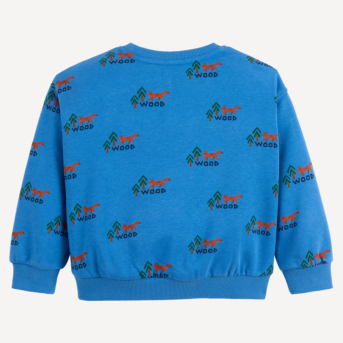 COLEÇÕES LA REDOUTE<br>Moletom estampado, gola redonda