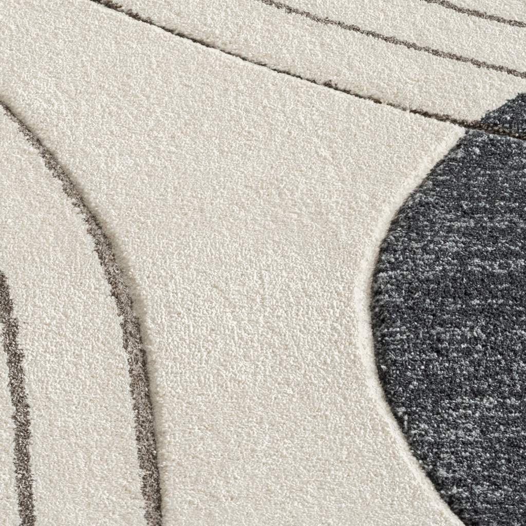 Carpet City Teppich »BONITO 7170« rechteckig 11 mm Höhe Läufer, Flachflor, Hochtief-Muster/ 3D-Effekt, Geo-Muster, Wohnzimmer