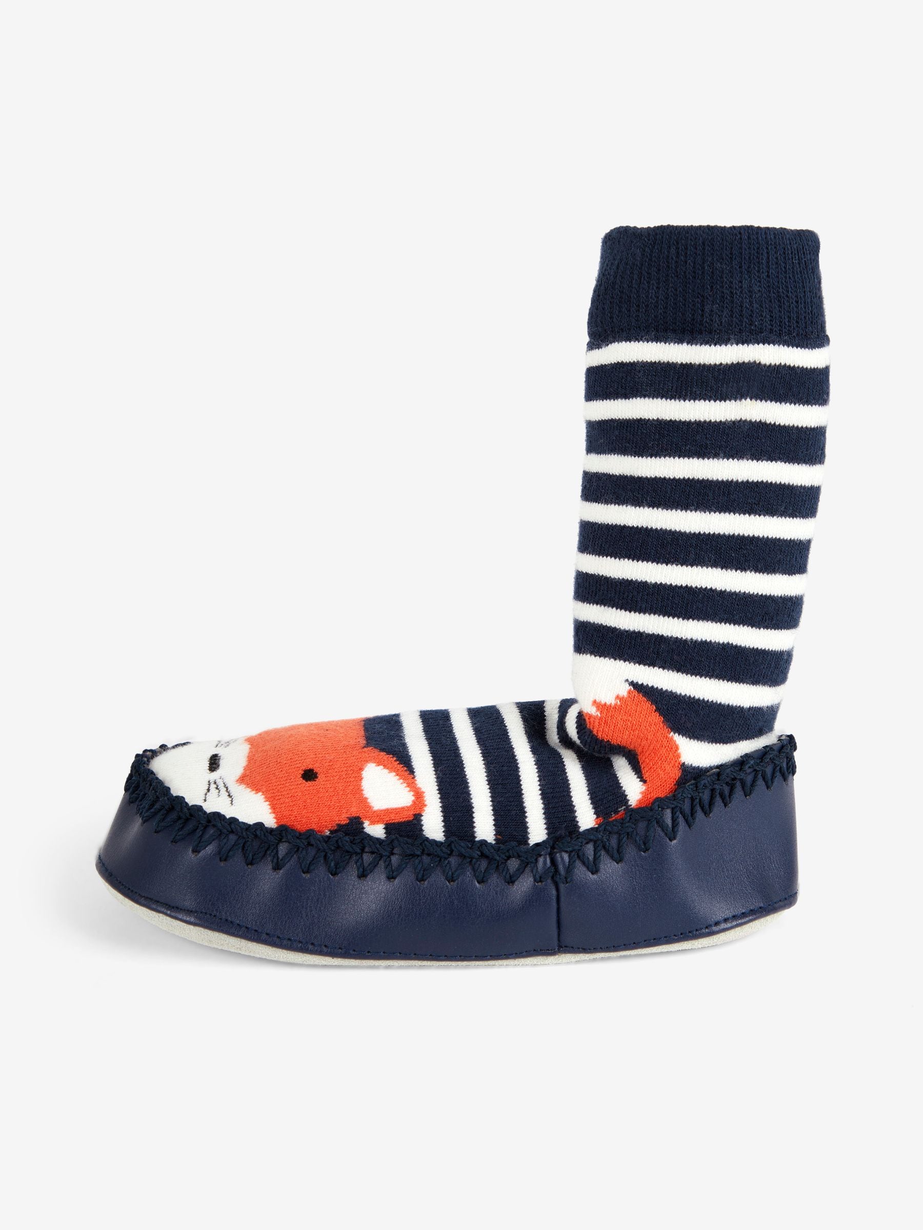 Jojo Maman Bébé moccasin pantoffelsokken