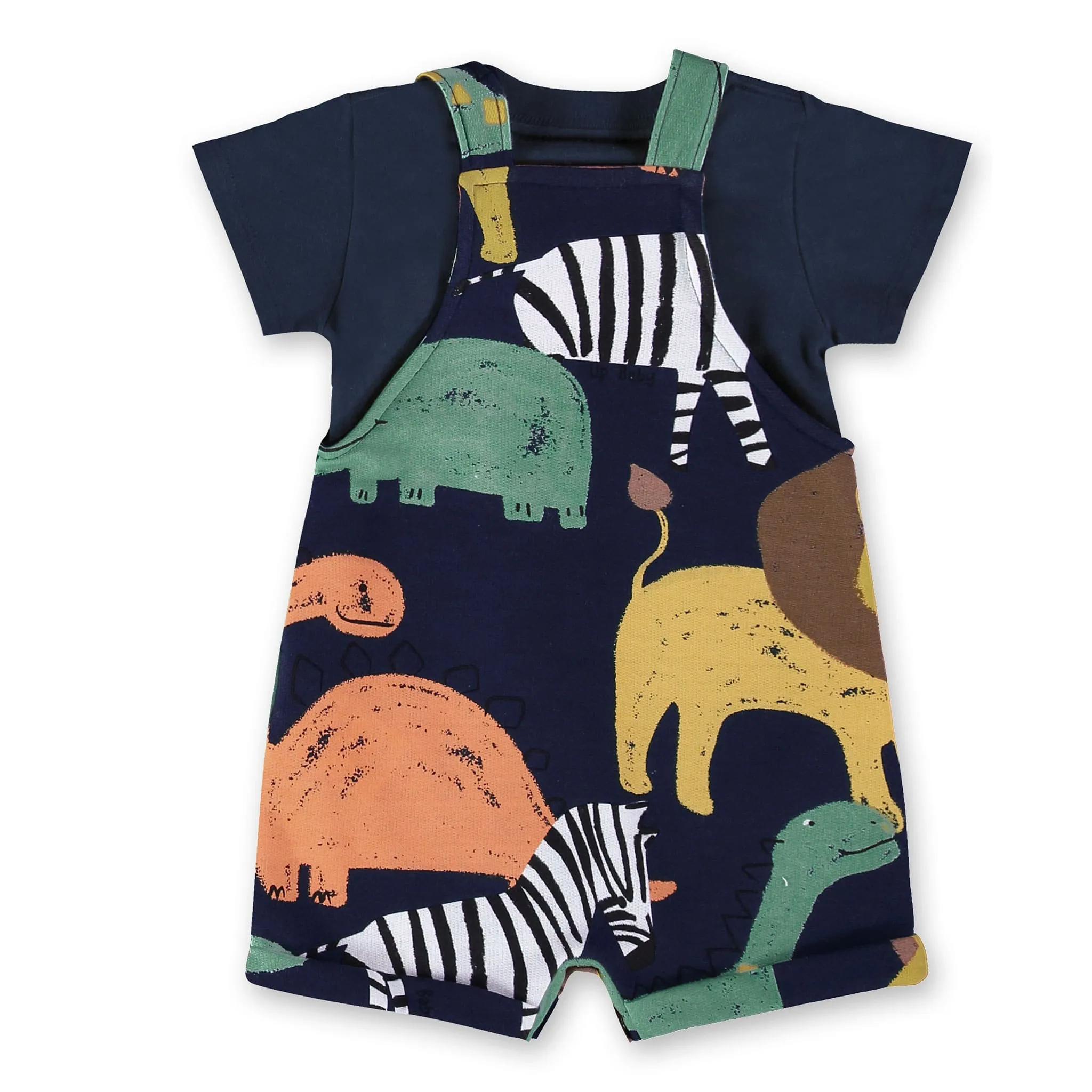 Up Baby Ensemble 2 Pièces Salopette Safari 3-2m