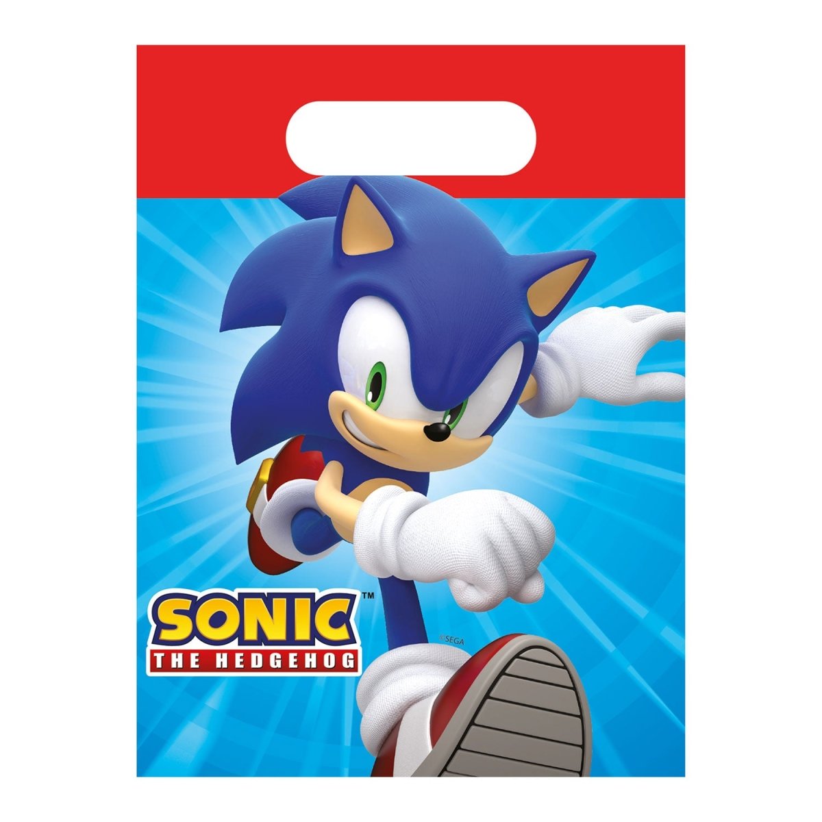 Sonic Uitdeelzakjes 22cm 4st