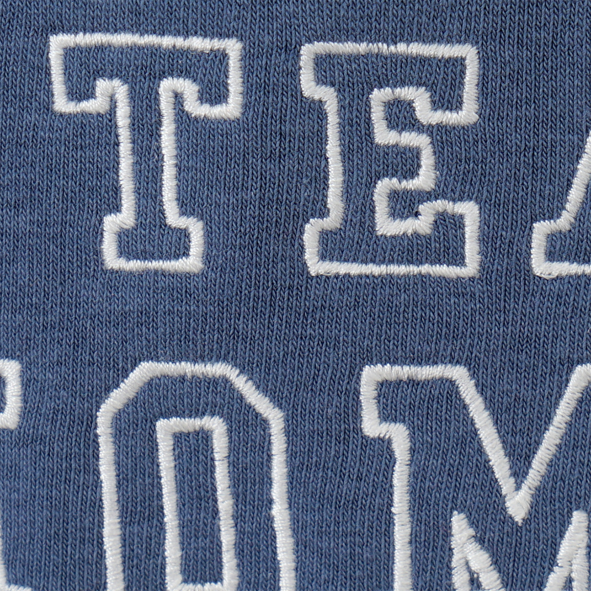 Famy Kinder Sweatshirt mit Schriftzug blau
