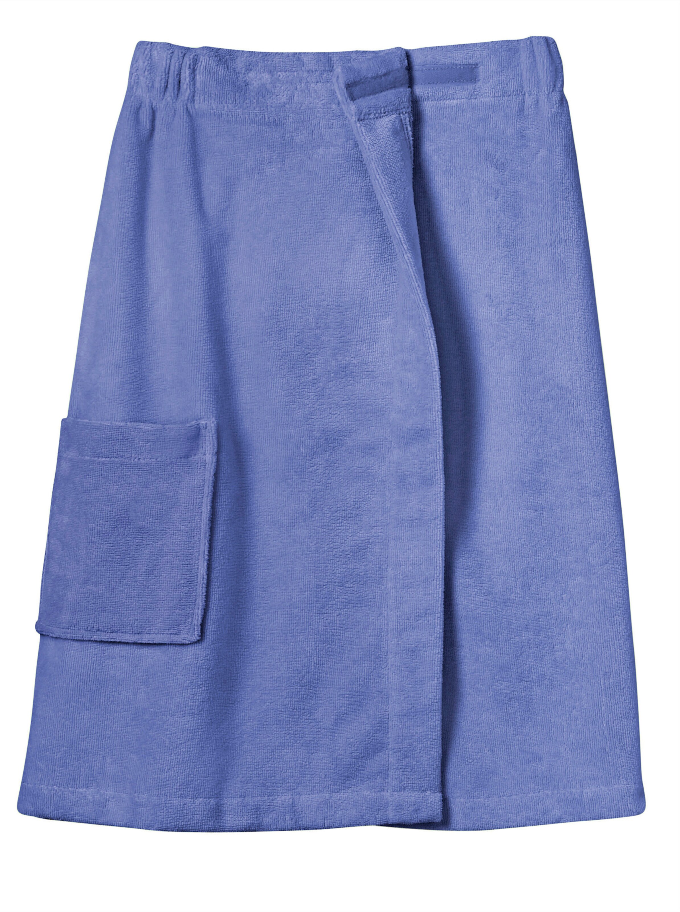 Plantier Saunakilt in blau