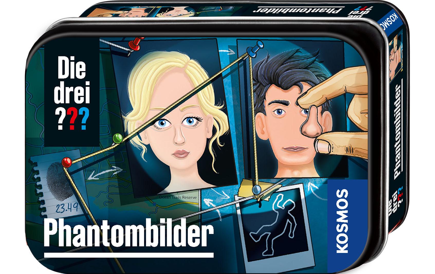 Die drei ??? PhantombilderDetektiv-Set in cooler Metalldose