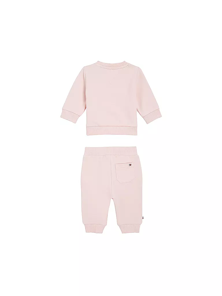 TOMMY HILFIGER Baby Set Sweater und Hose 2-teilig rosa