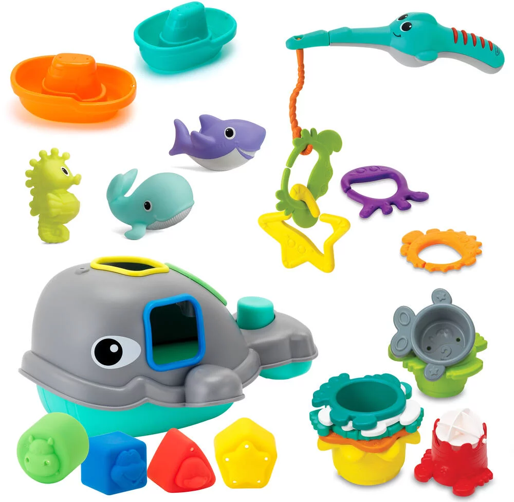 MEGA SET DE BAIN SPLISH & SPLASH 23 PIECES