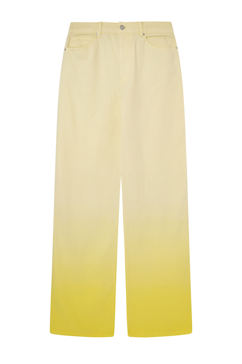 Calça jeans Sunset - amarela