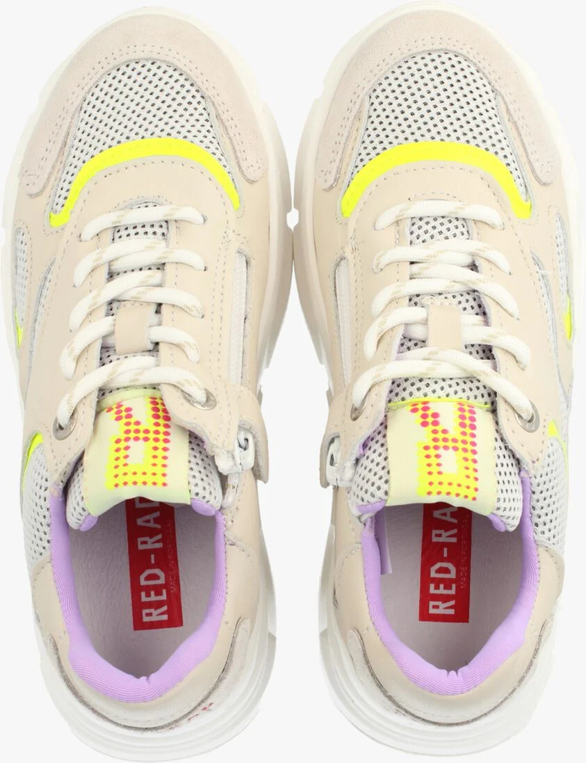 RED-RAG witte red-rag lage sneakers 13298
