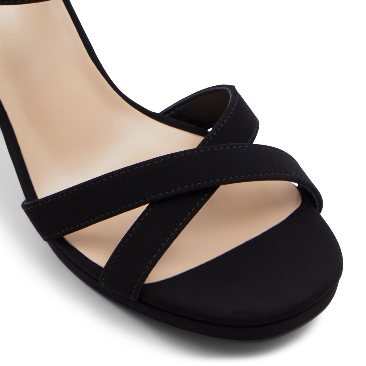 K STUDIO-Logun-Sandales à talons hauts - Talon bloc - Noir
