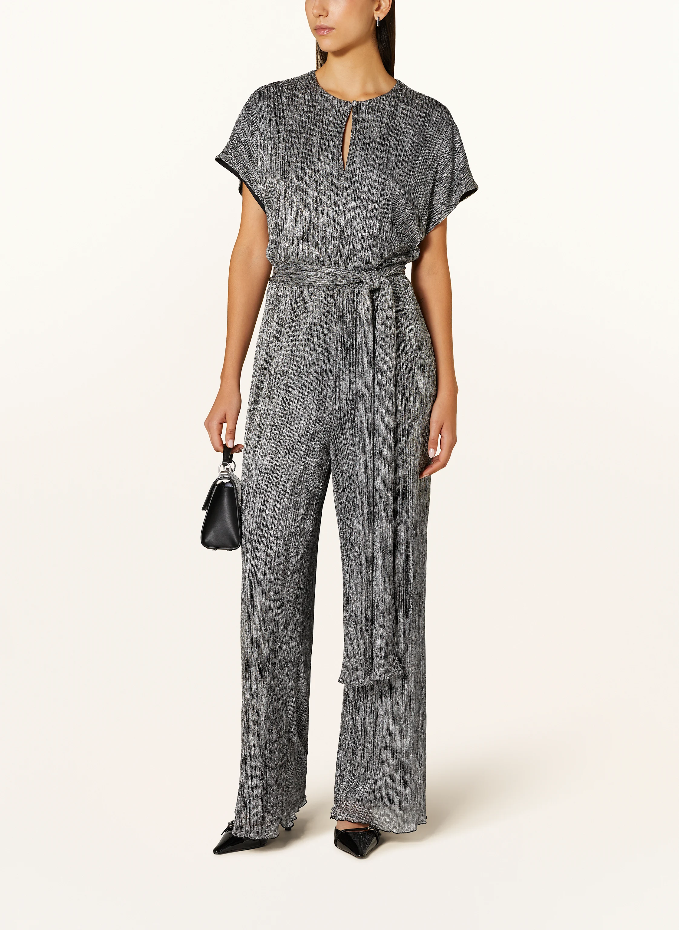 MARC CAIN Jumpsuit mit Glitzergarn