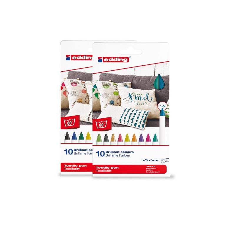 Edding 4600 Textilstift Set