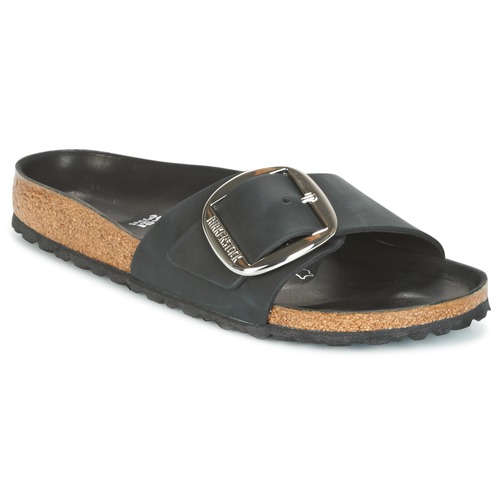 Birkenstock - MADRID BIG BUCKLE Negro / Mat