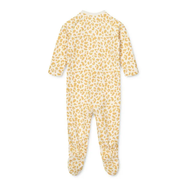 Liewood Pyjama avec pieds Coton Bio Boye | Jaune