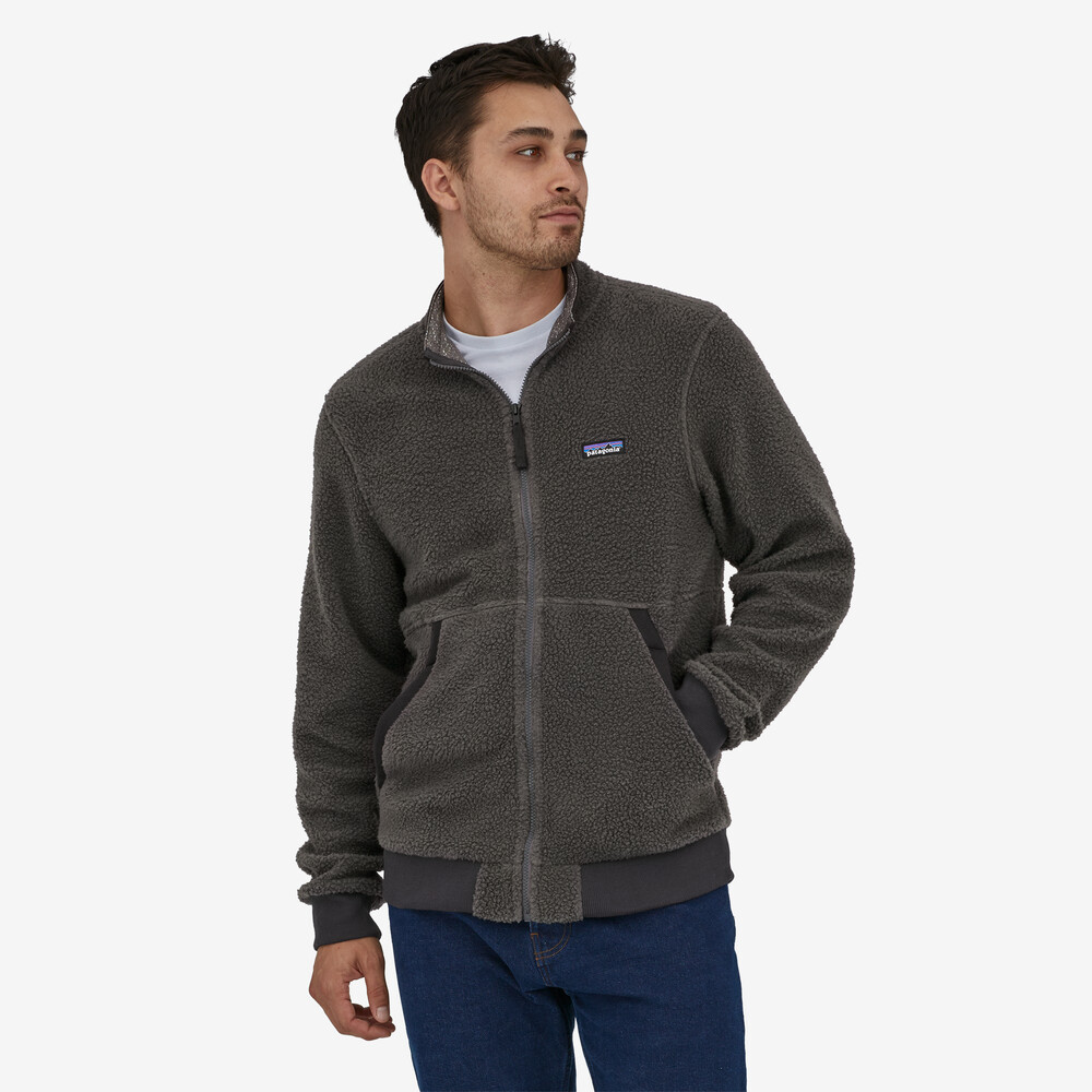 Herren-Fleecejacke aus Shearling