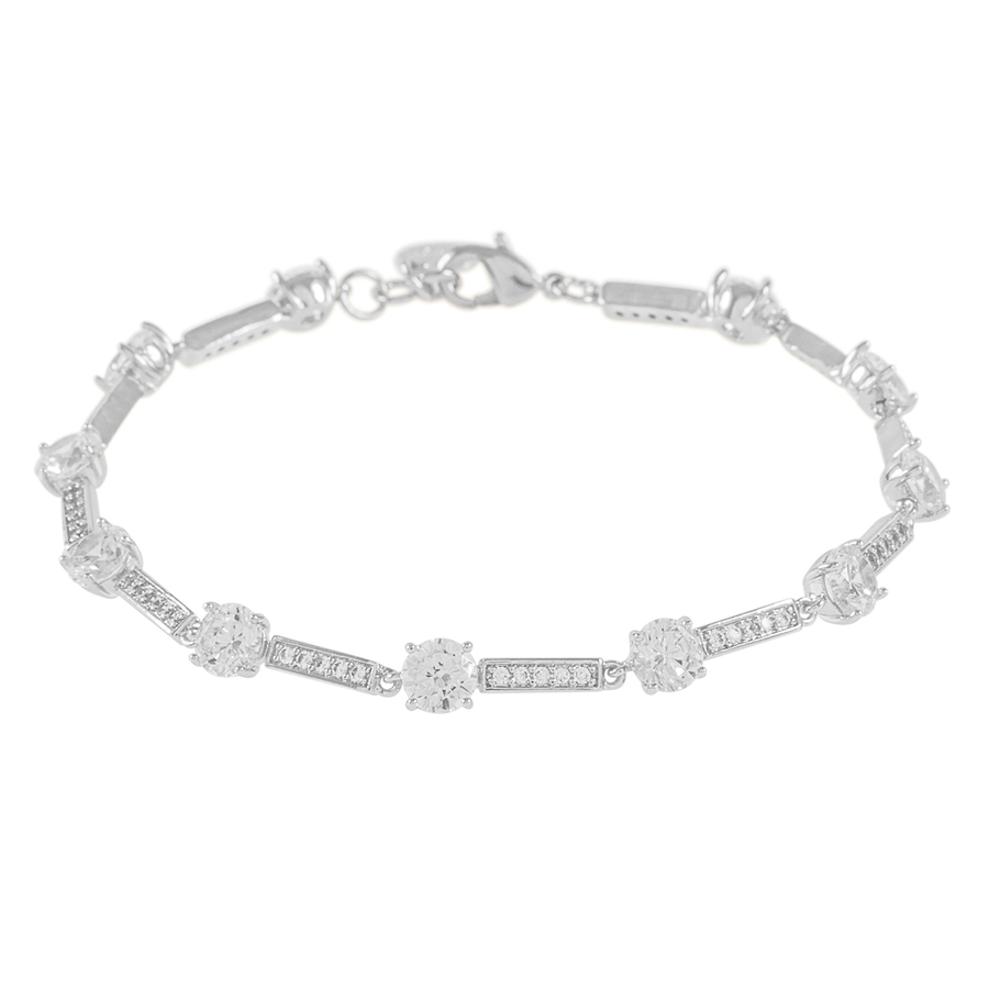 Snö Of Sweden Chicago Bracelet Silver/Clear Onesize